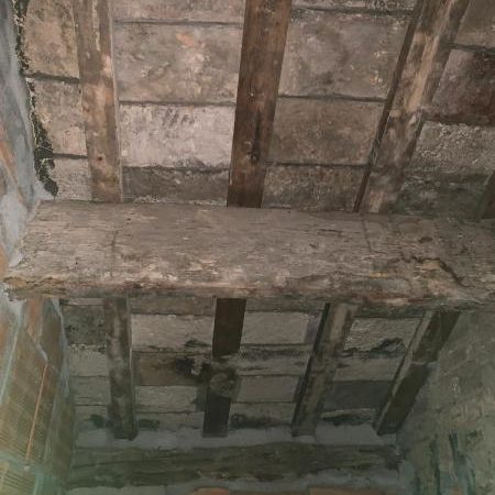 Sabbiatura su mattone e legno