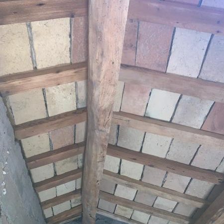 Sabbiatura su mattone e legno