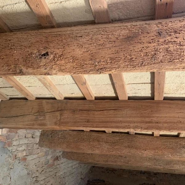 Sabbiatura su mattone e legno