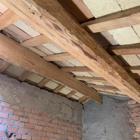 Sabbiatura su mattone e legno