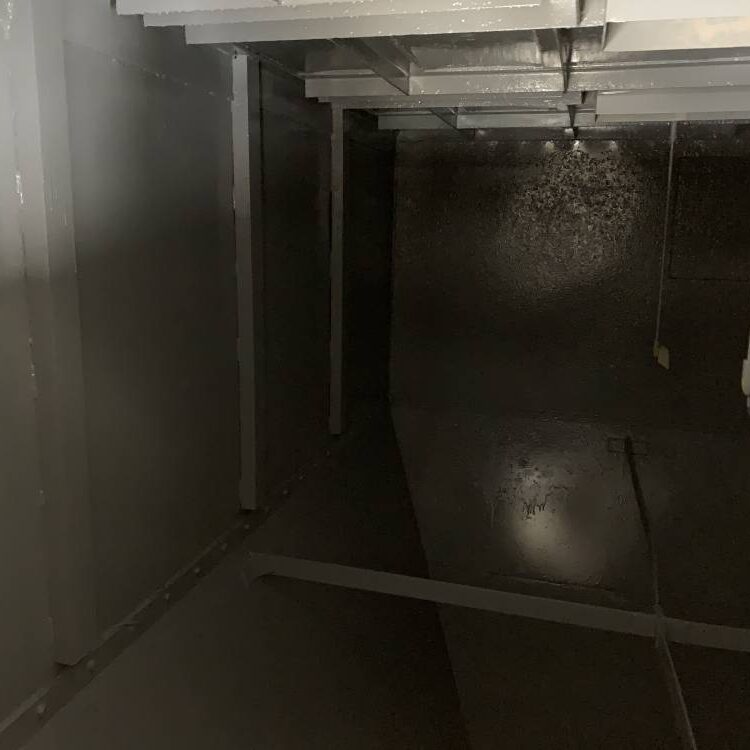 Sabbiatura e verniciatura Interno silos